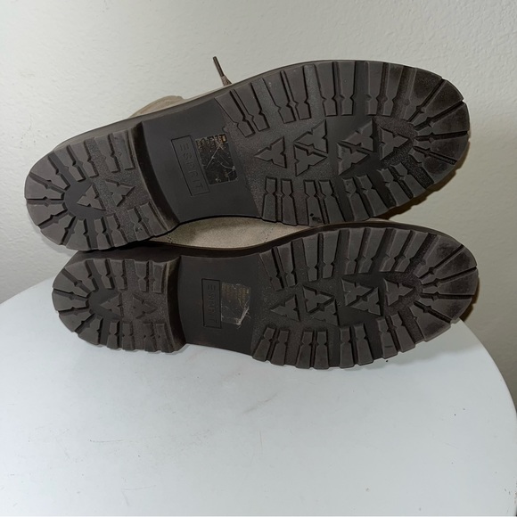 Esprit Women's Cassia Fashion faux fur Boot size 10 beige great condition no box - Picture 5 of 11